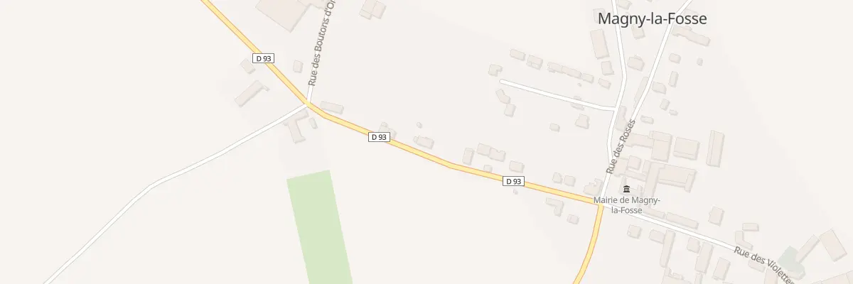 Plan du 16 Rue du Muguet à Magny-la-Fosse