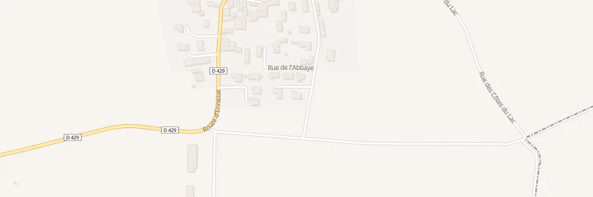 Plan du 20 Rue de l’Abbaye Villeneuve à Saint-Ignat