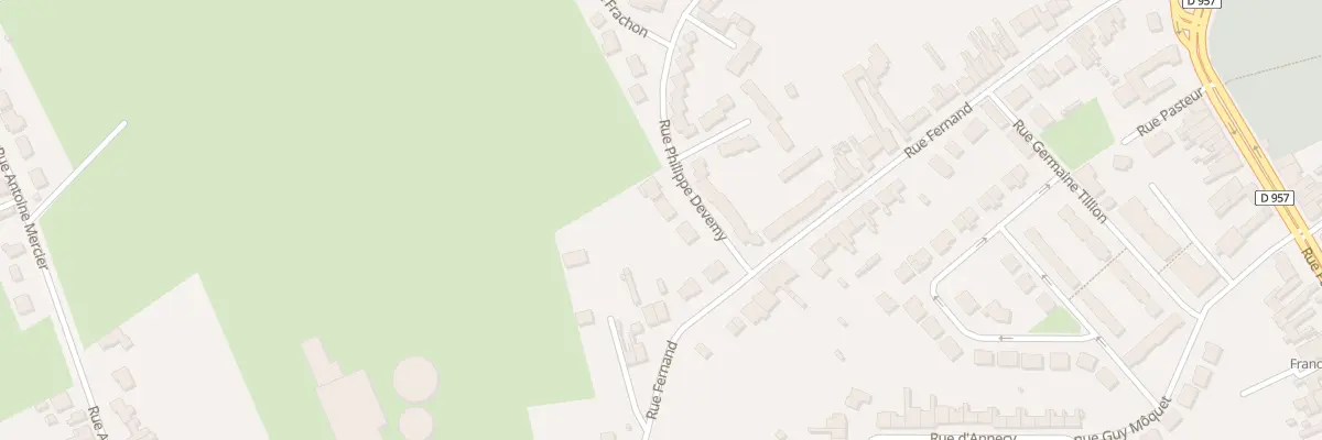 Plan du 96 Rue Philippe Devemy à Somain