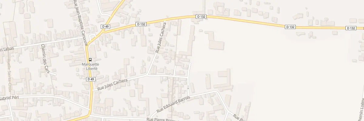 Plan du 22 Cité Jean-Jacques Rousseau à Marquette-en-Ostrevant