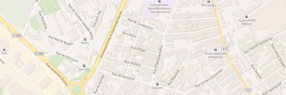 Plan du 78 Rue d’Alger à Saint-Quentin