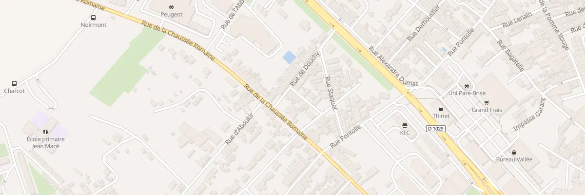 Plan du 2 Rue Saint-maurice à Saint-Quentin