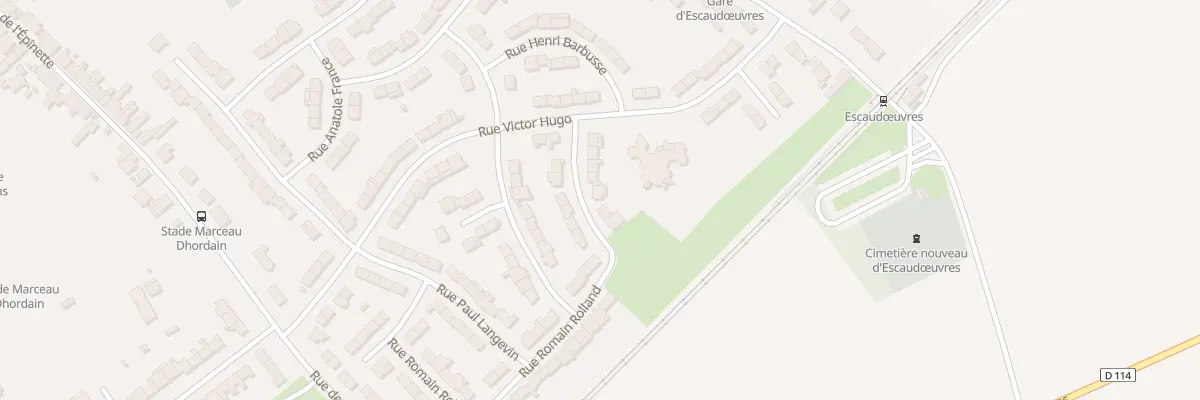 Plan du 9 Rue Pierre Semart à Escaudœuvres