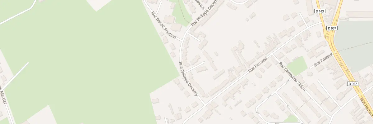 Plan du 71 Rue Philippe Devemy à Somain