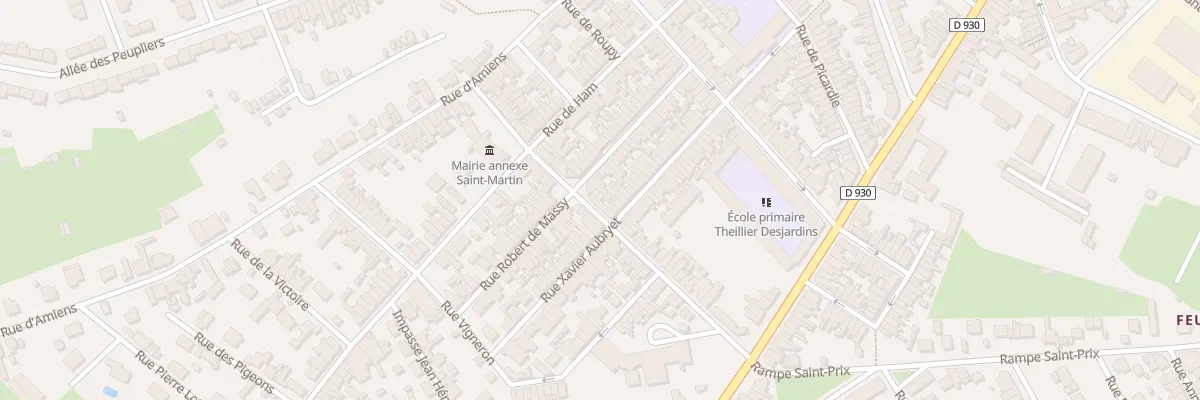Plan du 26 Rue du Printemps à Saint-Quentin