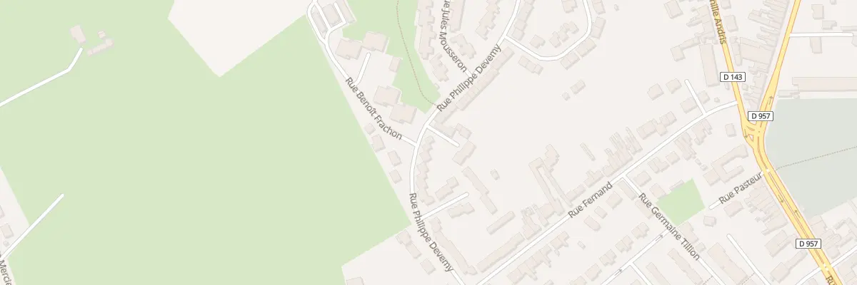 Plan du 59 Rue Philippe Devemy à Somain