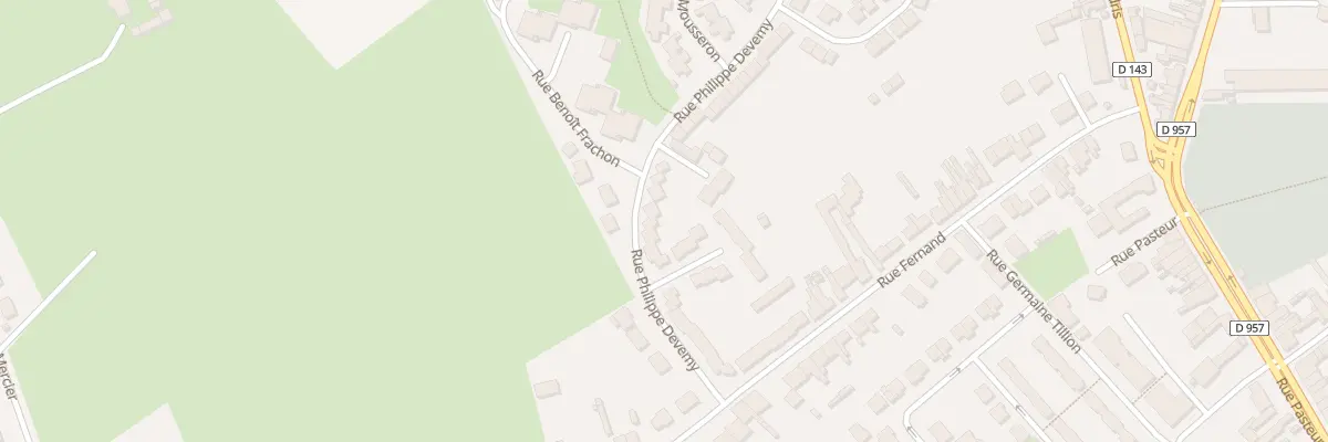 Plan du 67 Rue Philippe Devemy à Somain