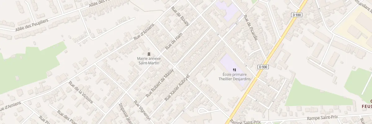 Plan du 35 Rue Robert de Massy à Saint-Quentin