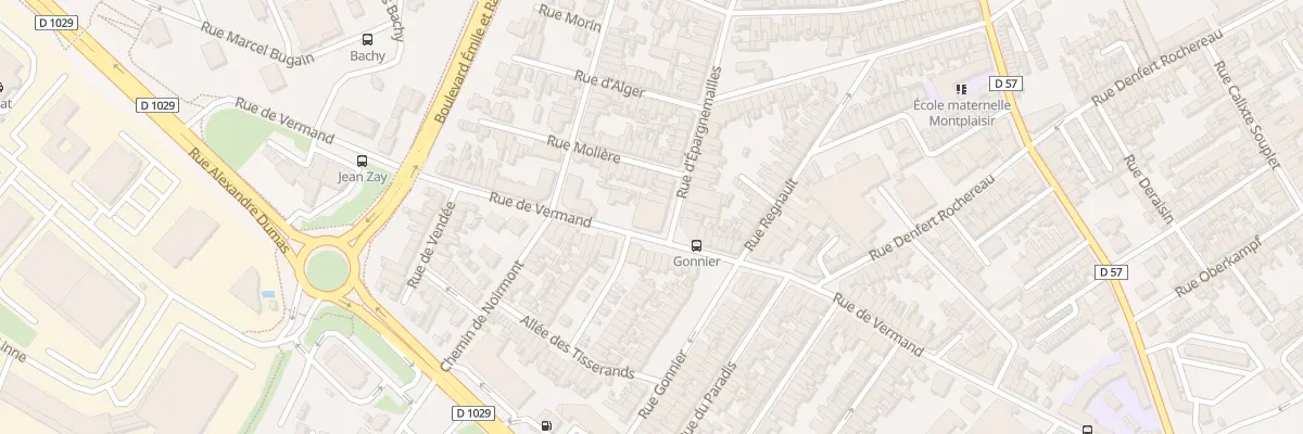 Plan du 242 Rue d’Epargnemailles à Saint-Quentin