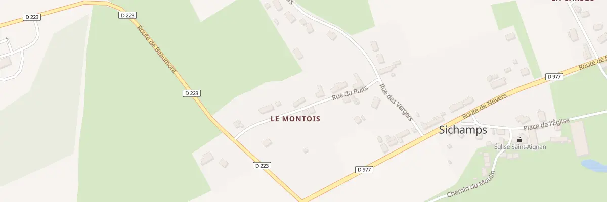 Plan du 4 Rue du Puits à Sichamps