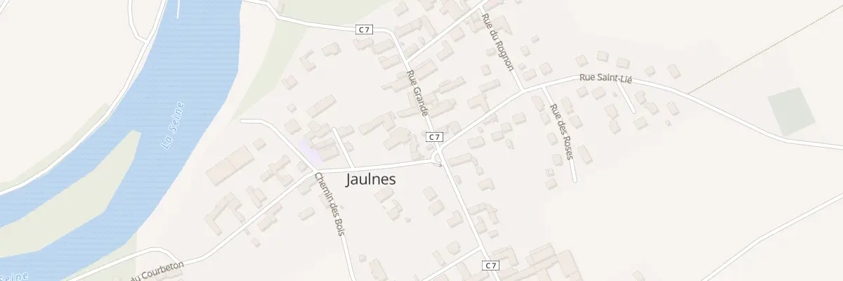 Plan du 29 Rue Grande à Jaulnes