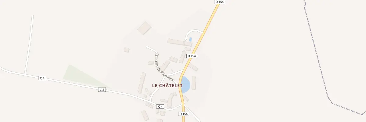 Plan du 3 Rte de Menou à Colméry