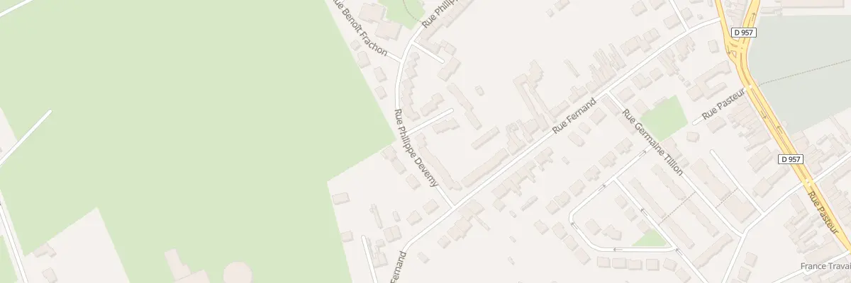 Plan du 79 Rue Philippe Devemy à Somain