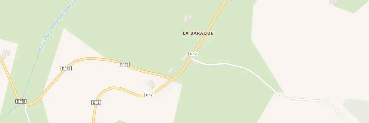Plan du 5046 La Baraque à Lubilhac