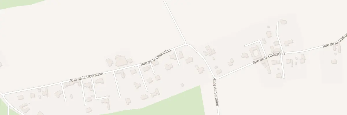 Plan du 404 Rue de la Libération à Bachy