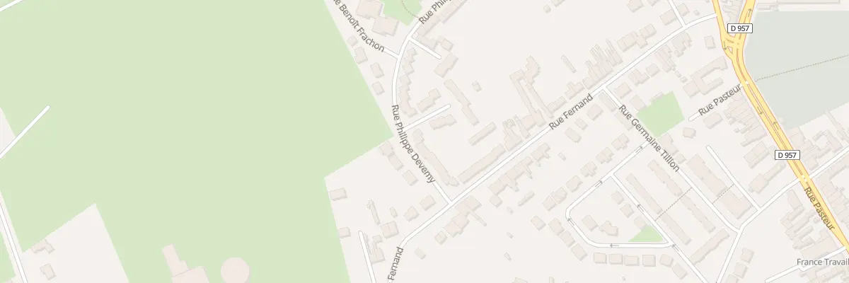 Plan du 81 Rue Philippe Devemy à Somain