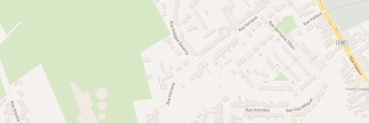 Plan du 72 Rue Fernand à Somain