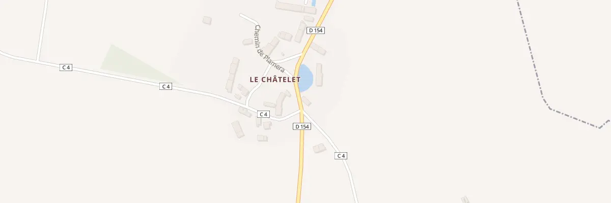 Plan du 2 Rte de Menou à Colméry