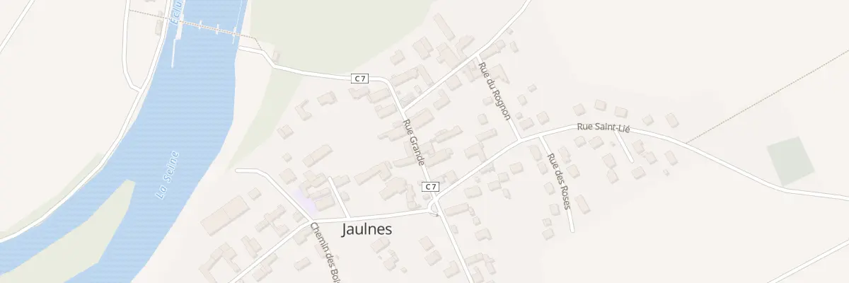 Plan du 22 Rue Grande à Jaulnes