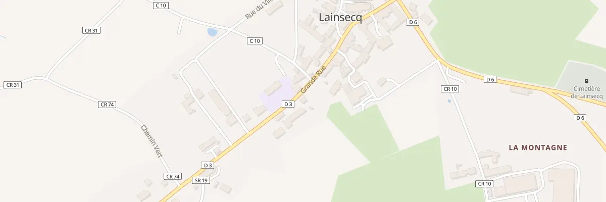 Plan du 23 Grande Rue à Lainsecq