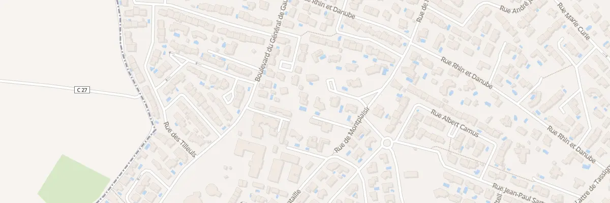Plan du 8 Rue Georges Bizet à Sérignan