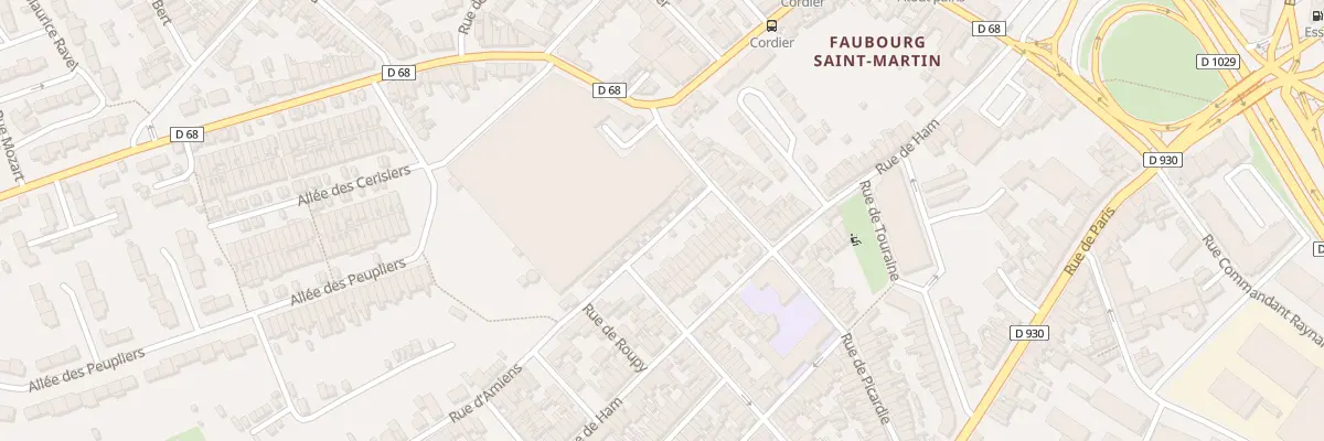 Plan du 69 Rue de Flandre à Saint-Quentin