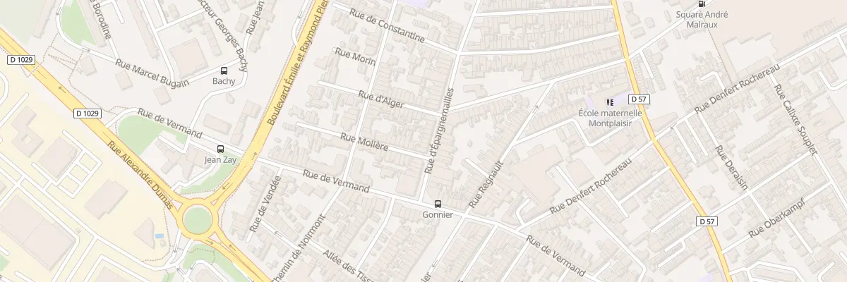 Plan du 228 Rue d’Epargnemailles à Saint-Quentin
