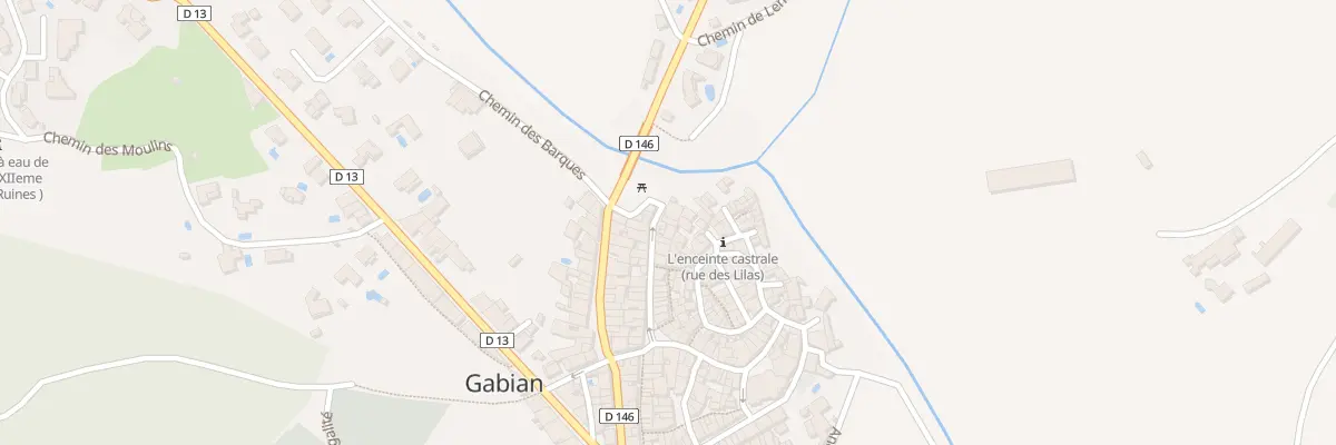 Plan du 26 Rue du Théron à Gabian