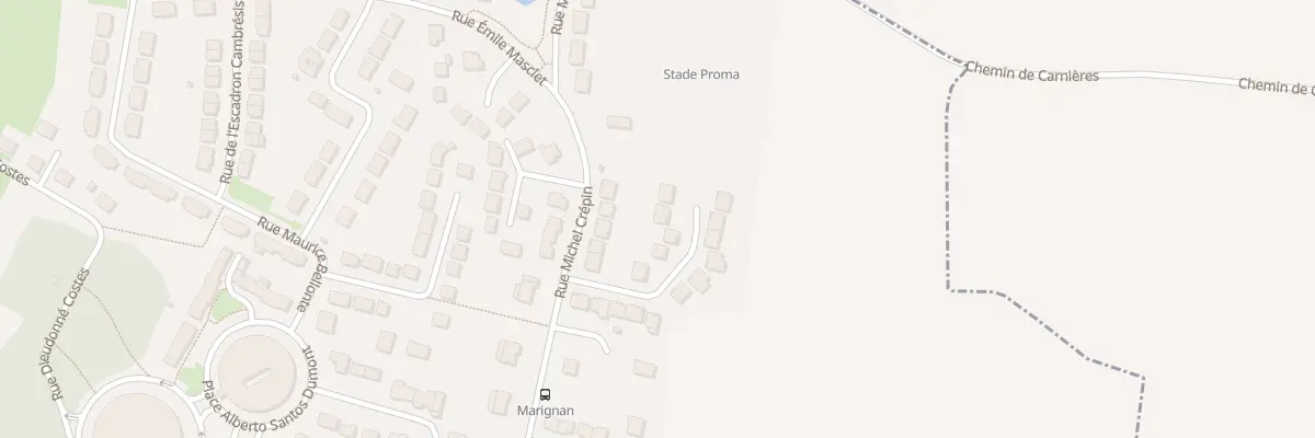 Plan du 7 Rue Léonard de Vinci à Cambrai