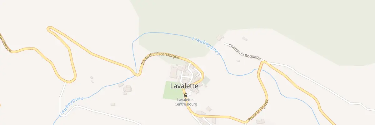 Plan du 5016 Village à Lavalette