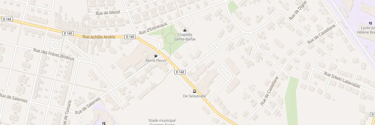 Plan du 106 Rue Achille Andris à Somain