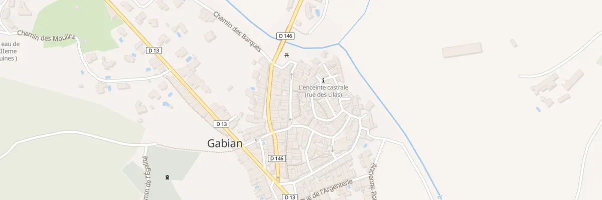 Plan du 4 Rue du Porche à Gabian