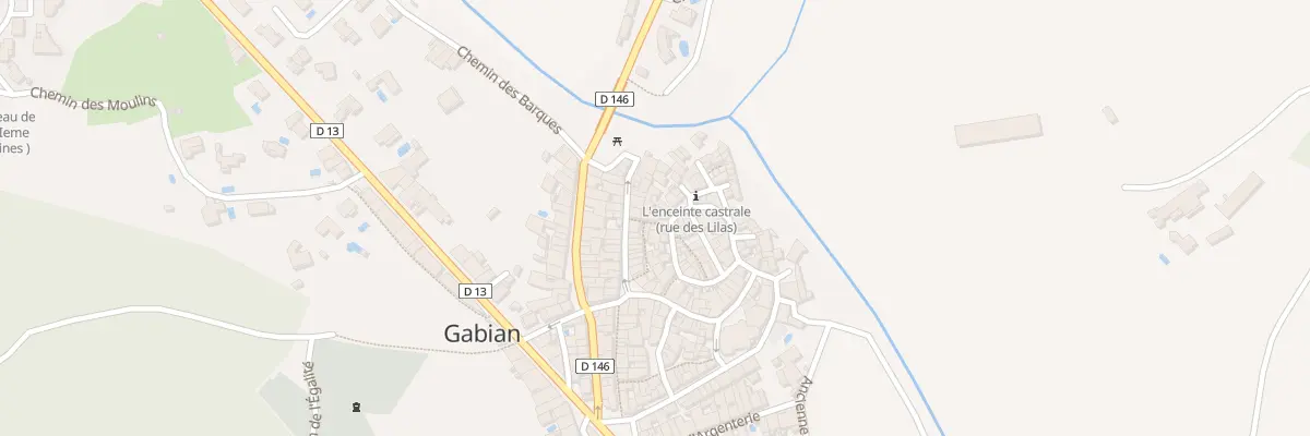 Plan du 11 Pl du Plô à Gabian