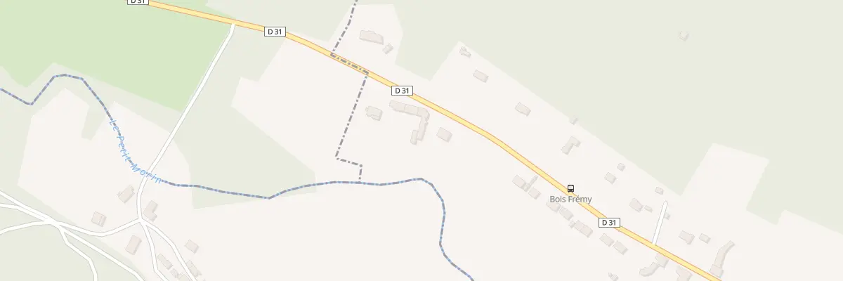 Plan du 34 Le Bois Fremy à Sablonnières