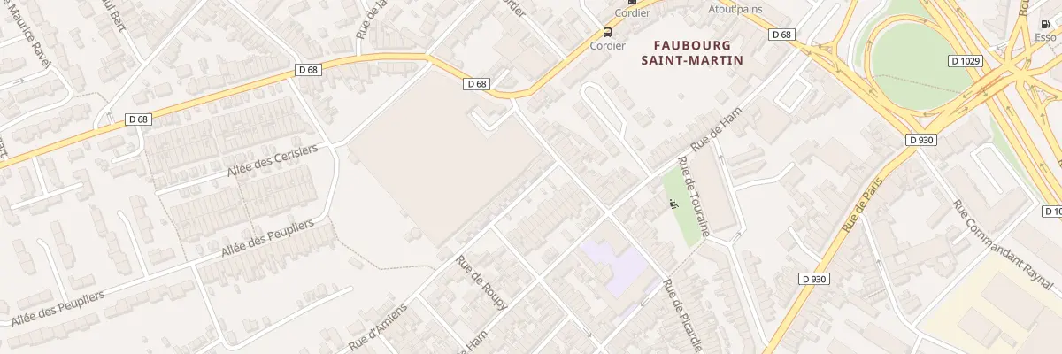 Plan du 73 Rue de Flandre à Saint-Quentin