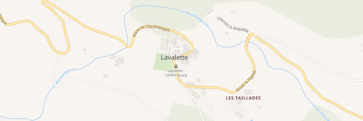 Plan du 5002 Village à Lavalette