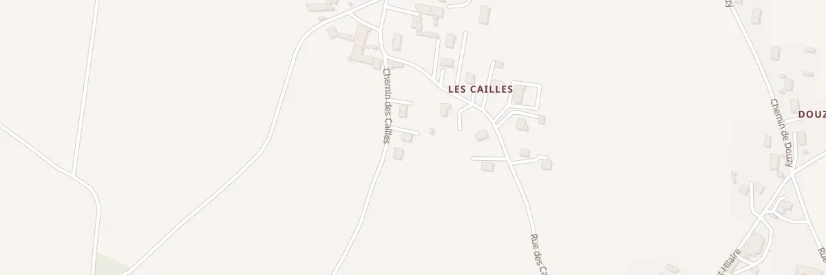 Plan du 15 Che des Cailles à Saulcet