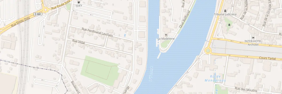 Plan du 37 Rue Cécile de Marsangy à Sens