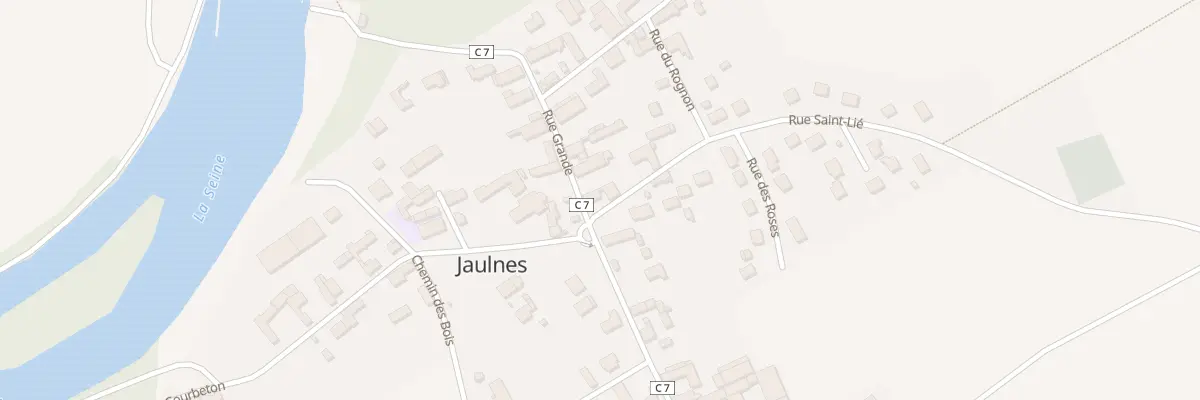 Plan du 20 Rue Grande à Jaulnes
