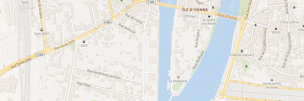 Plan du 19 Rue Cecile de Marsangy à Beauvoir