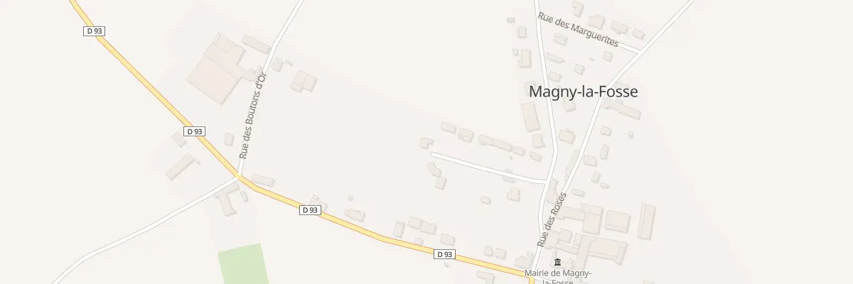 Plan du 7 Rue des Pervenches à Magny-la-Fosse
