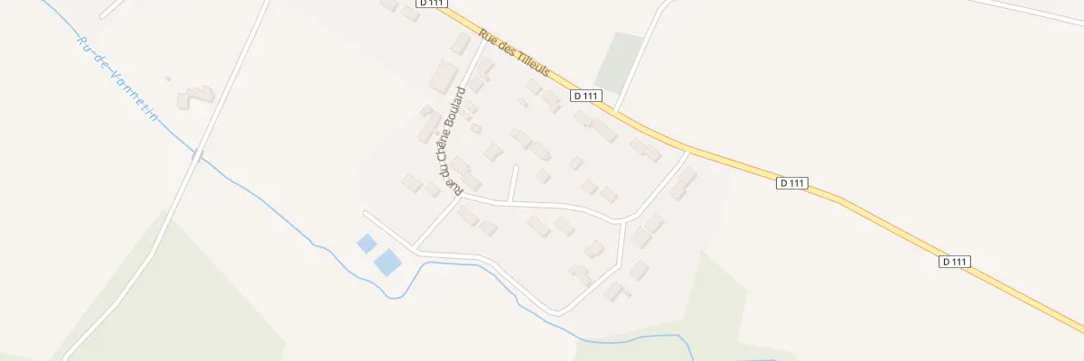 Plan du 15 Rue du Chêne Boulard à Chartronges