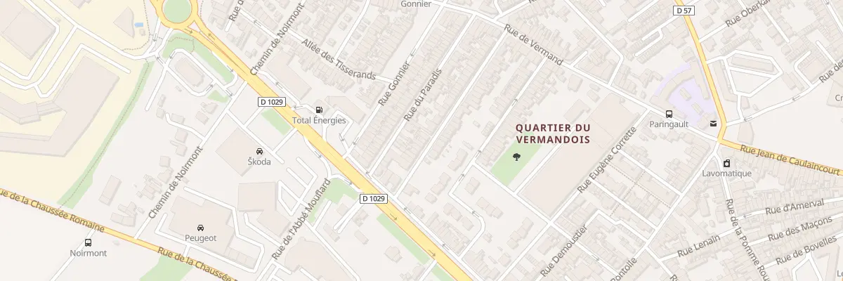 Plan du 56 Rue de Bosson à Saint-Quentin