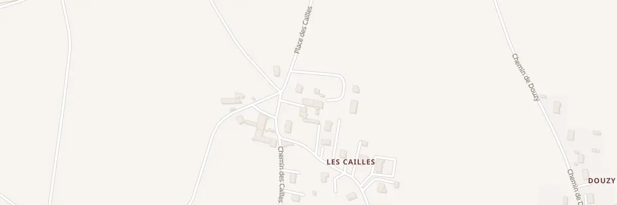Plan du 24 Pl des Cailles à Saulcet