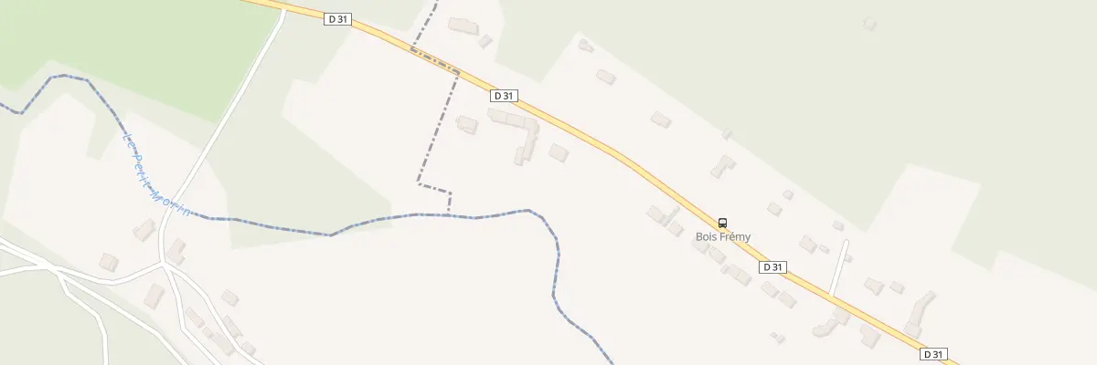 Plan du 32 Le Bois Fremy à Sablonnières