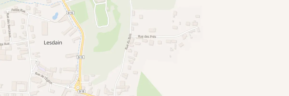 Plan du 2 Rue des Prés à Lesdain