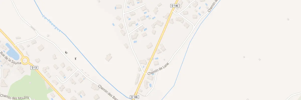 Plan du 23B Av de la Gare à Gabian