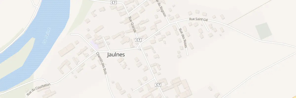 Plan du 18 Rue Grande à Jaulnes