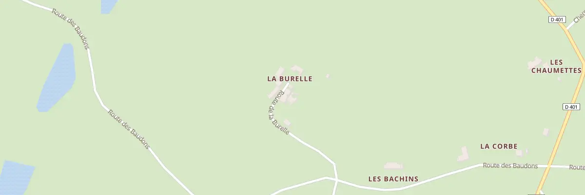 Plan du 5010 La Burelle à Neuvy