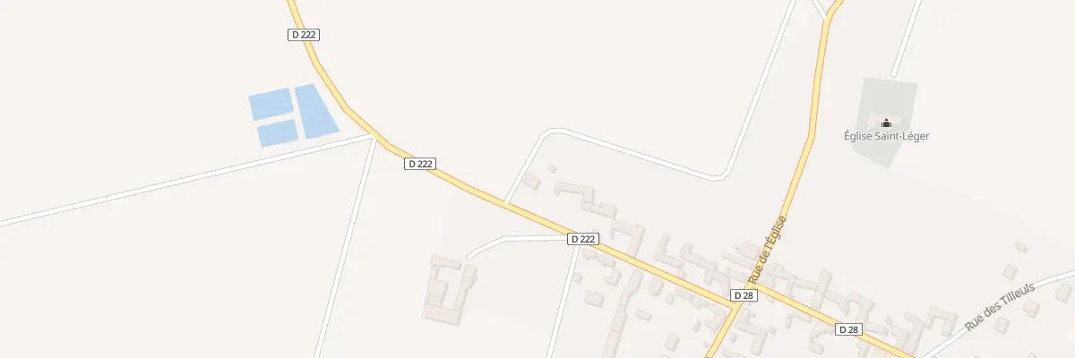 Plan du 18 Rue des Etangs à Compigny